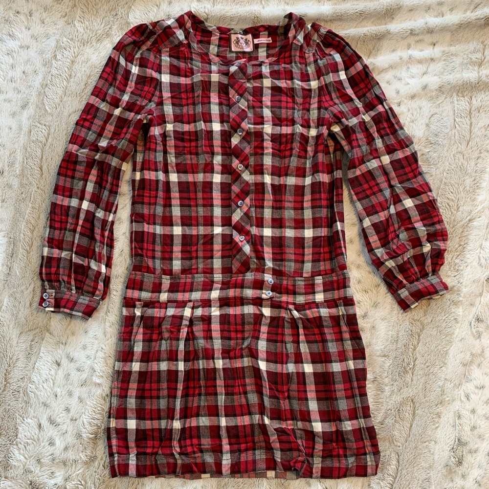 Juicy Couture plaid dress